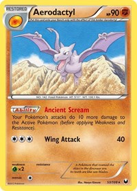 Aerodactyl 53/108 · Reverse Holo