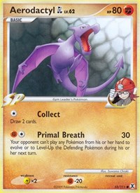 Aerodactyl GL 55/111 · Reverse Holo