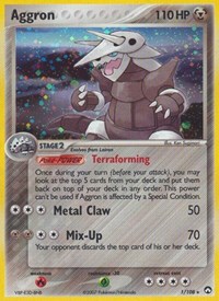 Aggron 1/108 · Reverse Holo