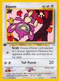 Aipom 41/64 · 1st Edition
