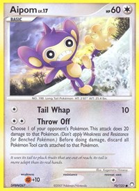 Aipom 70/123 · Reverse Holo