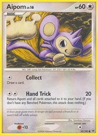 Aipom 50/100 · Reverse Holo