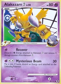 Alakazam E4 38/111 · Reverse Holo