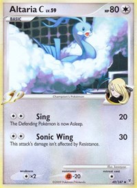 Altaria C 49 · Reverse Holo