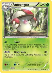 Amoonguss 10/101 · Reverse Holo