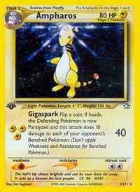 Ampharos 001/111 · 1st Edition