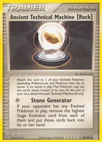 Ancient Technical Machine [Rock] 85/101 EX Hidden Legends Reverse Holo Pokémon card