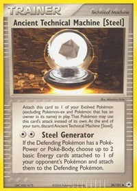Ancient Technical Machine [Steel] 86/101 EX Hidden Legends Reverse Holo Pokémon card
