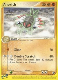Anorith 28/100 · Reverse Holo