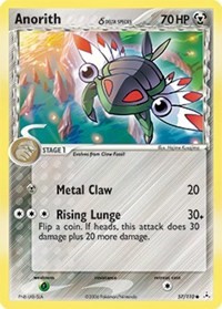 Anorith (Delta Species) 57/110 · Reverse Holo