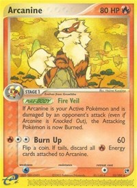 Arcanine 15/100 · Reverse Holo