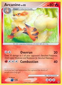 Arcanine 50 · Reverse Holo