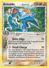 Armaldo (Delta Species) 1/110 · Reverse Holo