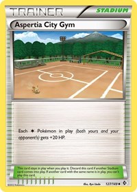 Aspertia City Gym 127/149 Boundaries Crossed Reverse Holo Pokémon card