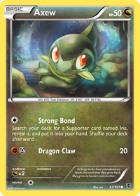 Axew 67/101 · Reverse Holo