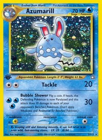 Azumarill 002/111 · 1st Edition