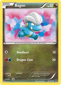 Bagon 62/101 · Reverse Holo