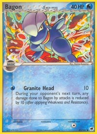 Bagon (Delta Species) 43/101 · Reverse Holo