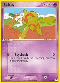 Baltoy 52/101 · Reverse Holo
