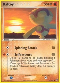 Baltoy 53/107 · Reverse Holo