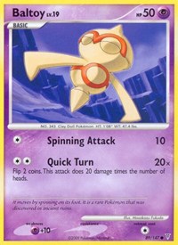 Baltoy 89 · Reverse Holo