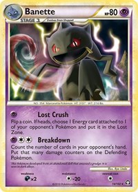 Banette 14/102 · Reverse Holo