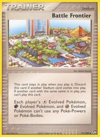 Battle Frontier 71/108 EX Power Keepers Reverse Holo Pokémon card