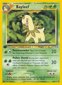Bayleef 028/111 · 1st Edition