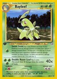 Bayleef 029/111 · 1st Edition