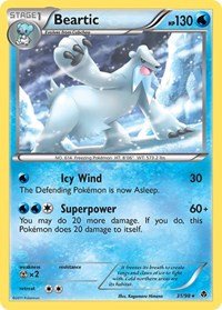 Beartic 31/98 · Reverse Holo