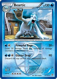 Beartic (Team Plasma) 41/135 · Reverse Holo