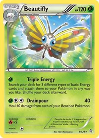 Beautifly 8/124 · Reverse Holo