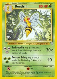 Beedrill 020/110 · Reverse Holo