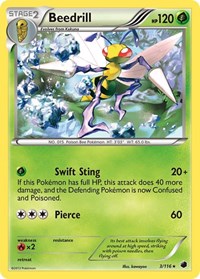 Beedrill 3/116 · Reverse Holo