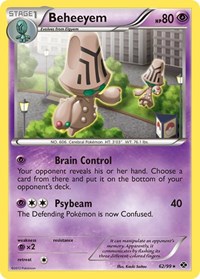 Beheeyem 62/99 · Reverse Holo