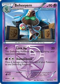 Beheeyem (Team Plasma) 70/135 · Reverse Holo