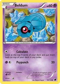 Beldum 50/116 · Reverse Holo