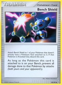 Bench Shield 83/99 Arceus Reverse Holo Pokémon card