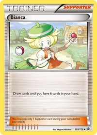 Bianca 109/113 Legendary Treasures Reverse Holo Pokémon card