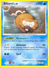 Bibarel 32/100 · Reverse Holo