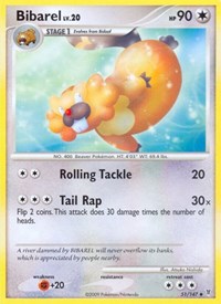 Bibarel 51 · Reverse Holo
