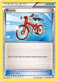 Bicycle 117/135 Plasma Storm Reverse Holo Pokémon card