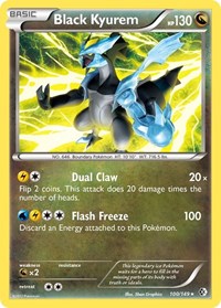 Black Kyurem 100/149 · Reverse Holo