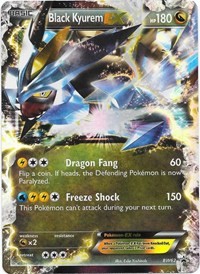 Black Kyurem EX BW62