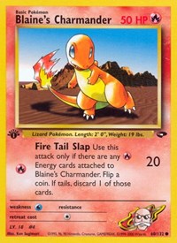 Blaine's Charmander 060/132 · 1st Edition