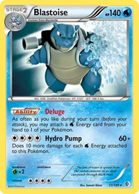 Blastoise 31/149 · Reverse Holo