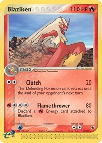 Blaziken 15/109 · Reverse Holo