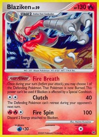Blaziken 3/127 · Reverse Holo