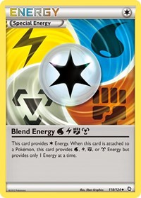 Blend Energy WLFM 118/124 Dragons Exalted Reverse Holo Pokémon card