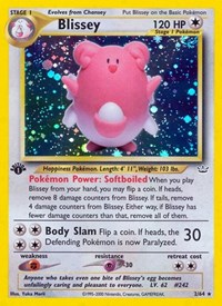 Blissey 02/64 · 1st Edition